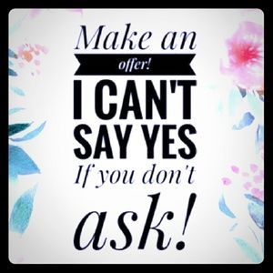 Always open to Offers